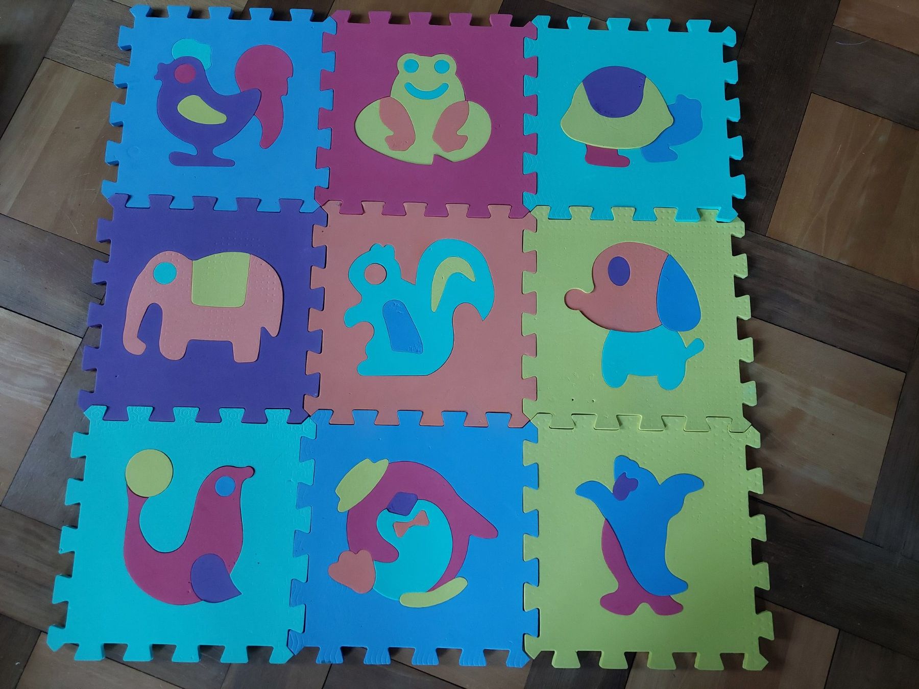 Tapis de jeu: Tier Puzzlematten / Bodenmatten / Sensorikmatten 9er-Set – D'occasion à Beckenried par Havacola 7