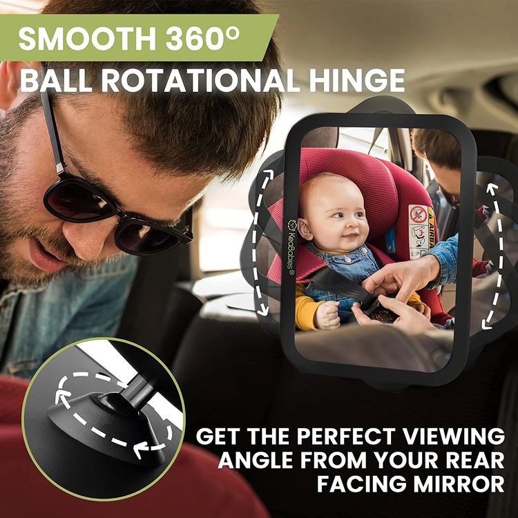 Bruchsicherer Baby Autospiegel Sicherheits Rücksitzspiegel