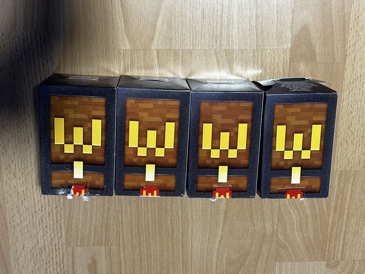 Mc Donald's Giocattoli: Minecraft Figurines macdo – Usato da Lausanne venduto da sam_hp5y