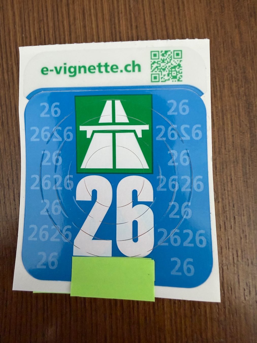 Vignettes Autoroutières: Autobahn Vignette Schweiz – D'occasion à Küssnacht par Flowerlady