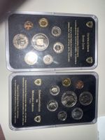 Schweizer Münzset 1981 und 1984 - Originalverpackung
