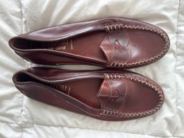 D. Lepori Rive Gauche Mocassins en cuir Made in Italy T 40