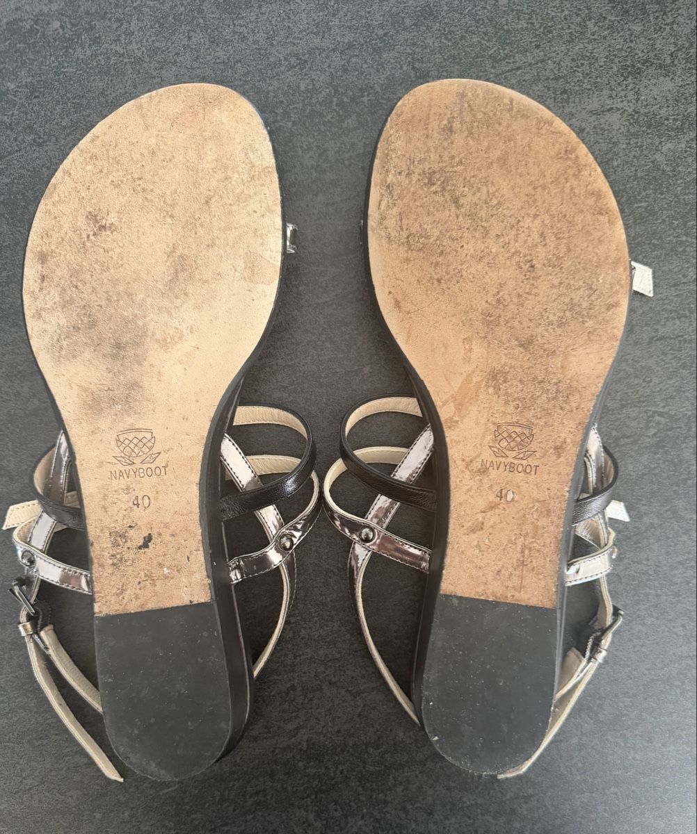 Navyboot Chaussures femmes: Sandalen von Navyboot, Gr. 40, neuwertig  – Neuf (Voir description) à Liestal par userin1000 2