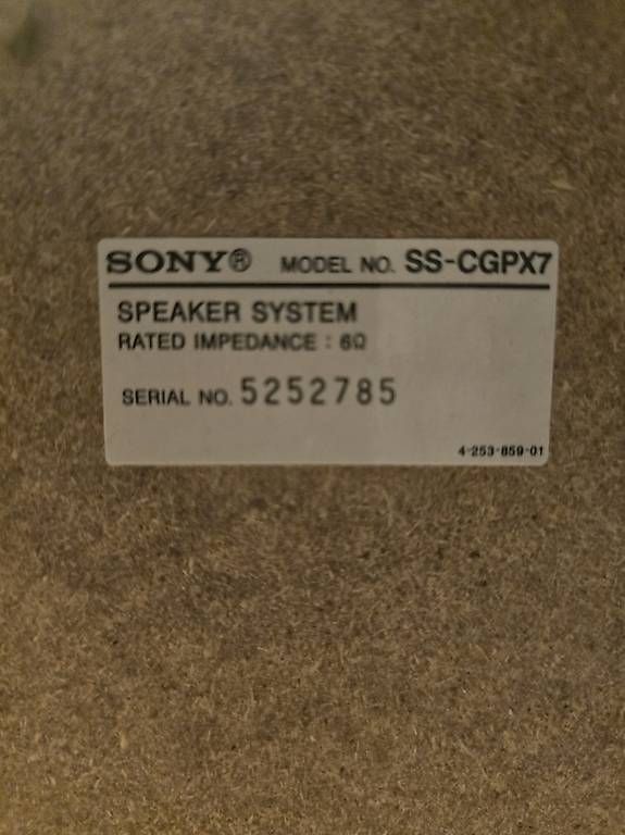 Lautsprecher: SONY Lautsprecher-Set – Gebraucht aus Othmarsingen von chn_9plf 1