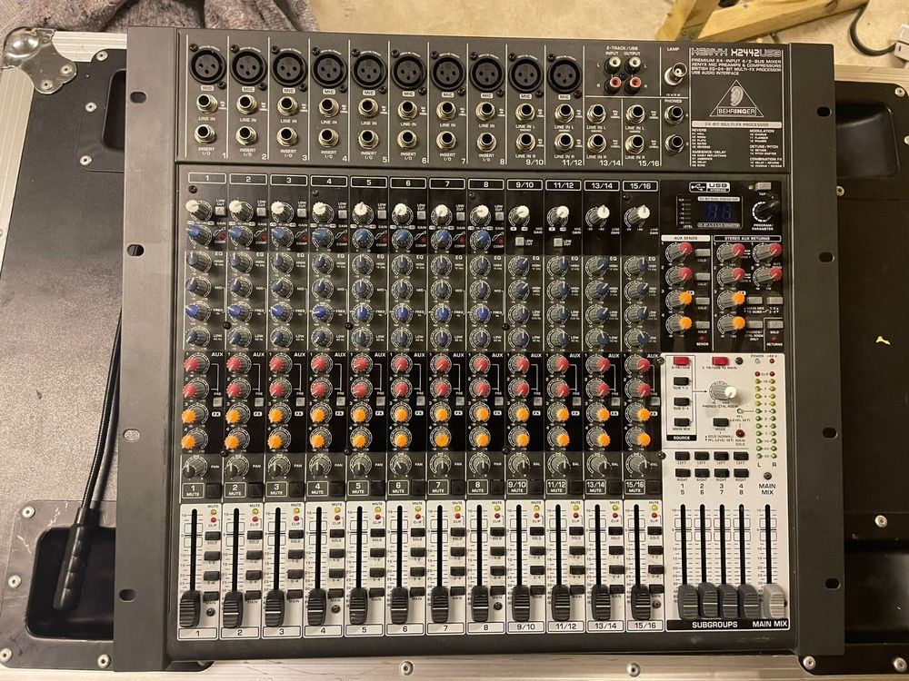 Behringer Xenyx X2442USB Mixer Gebraucht Kaufen auf Ricardo