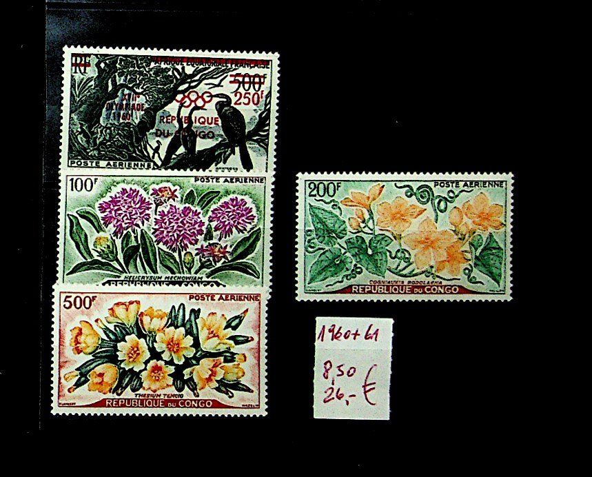 RÉPUBLIQUE DU CONGO PA TIMBRES NEUFS** 1960-61 / MS84 | Kaufen auf Ricardo