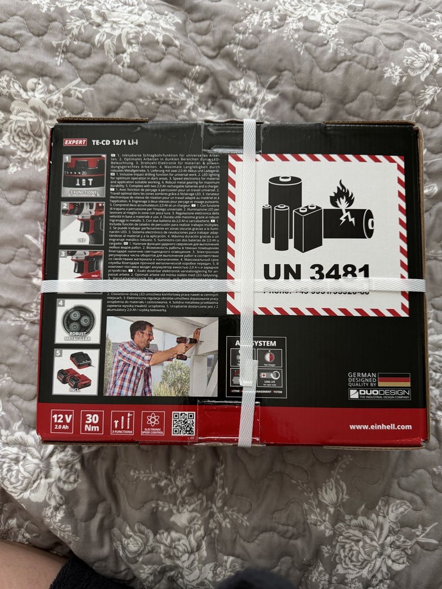 Einhell Trapani: Einhell Akku-Bohrschrauber TE-CD 12/1 Li 12 V – Nuovo e nell'imballaggio originale da Mettmenstetten venduto da Monolit333 1