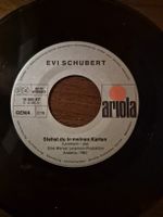 Evi Schubert Single Schallplatte "Stehst du in meinen Karten