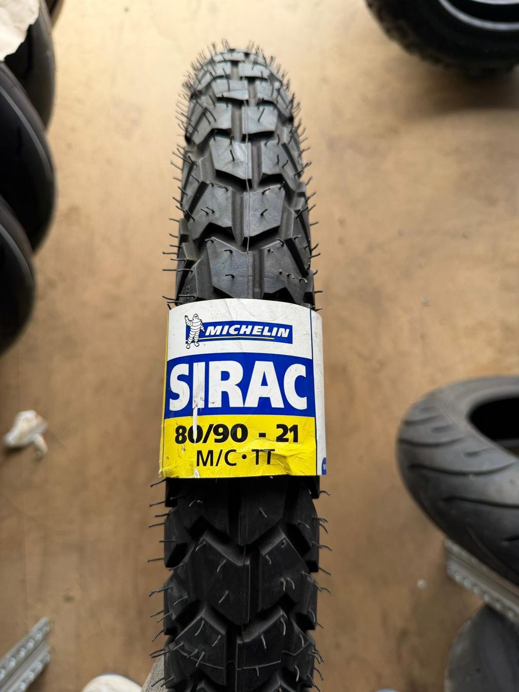 Michelin Pneumatici & Ruote complete: Michelin Sirac 80/90-21 48R DOT2416 – Nuovo (secondo la descrizione) da Otelfingen venduto da ccracing