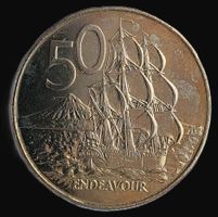 NEUSEELAND 50 CENTS 1982