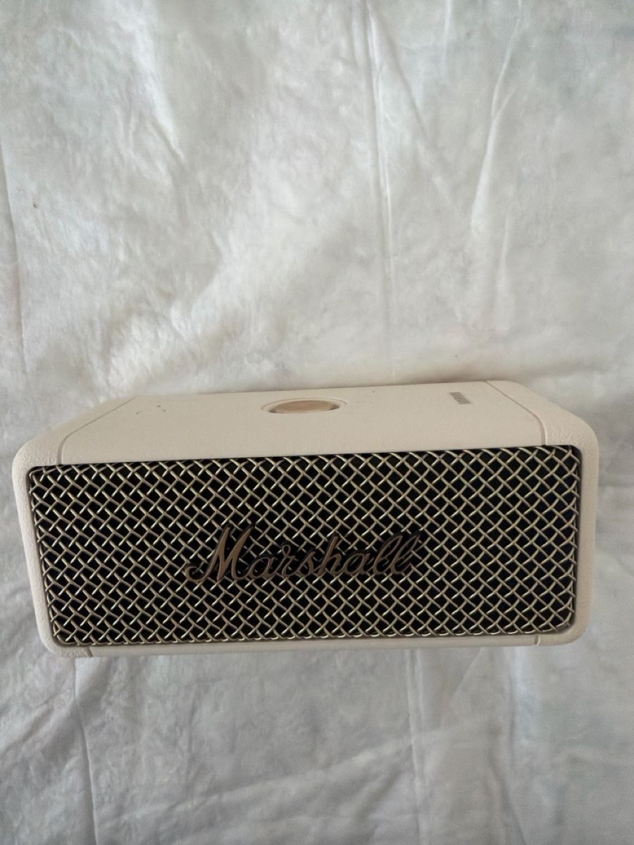 Marshall Casse acustiche: Bluetooth Lautsprecher Marshall Emberton creme Farbe – Usato da Aarburg venduto da JJSHOP