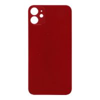 Rückglas iPhone 11 Rot mit Logo