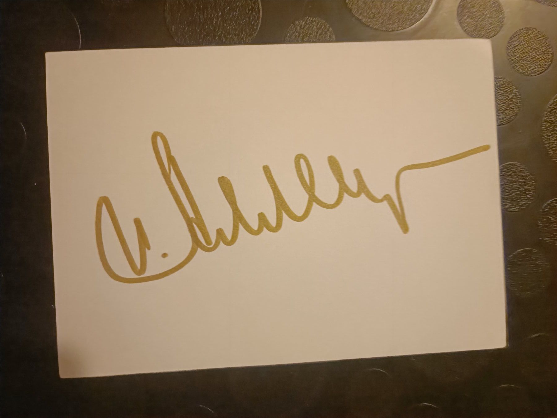 Autogramme: Irina Allegrowa - handsigniert – Gebraucht aus Menziken von Artographs