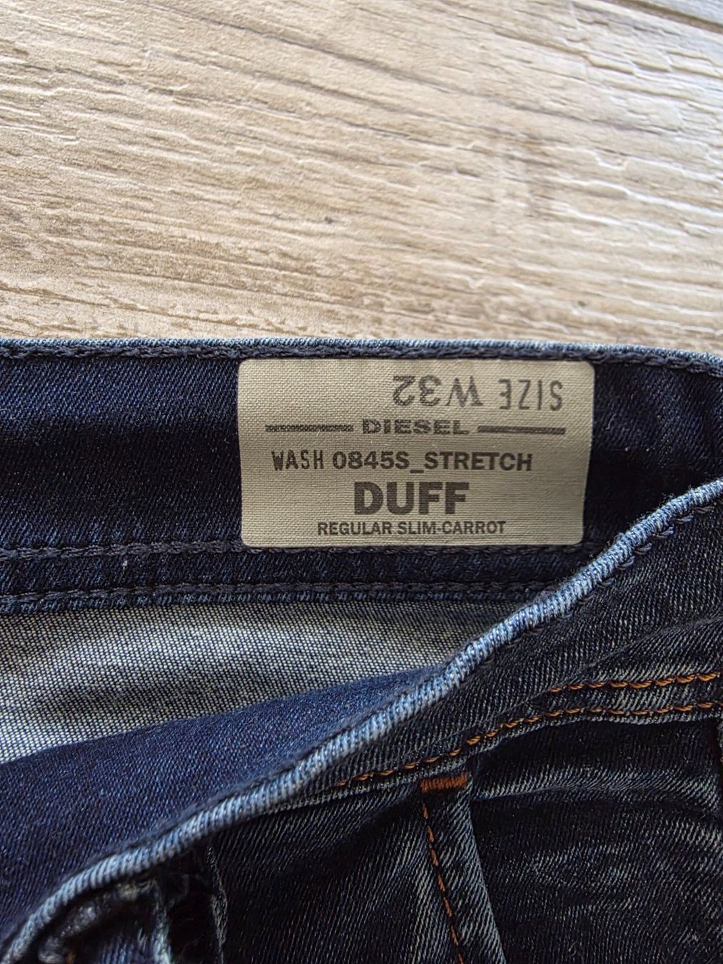 Diesel Jeans: Diesel DUFF 0845S Stretch Jeans W32 – Usato da Dietlikon venduto da Bonamesa 6
