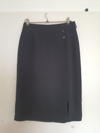 Jupe elegant dunkelblau knapp über knielang Gerry Weber