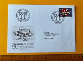 Sonderbrief 1986 Kreuzlingen Tag der Briefmarke