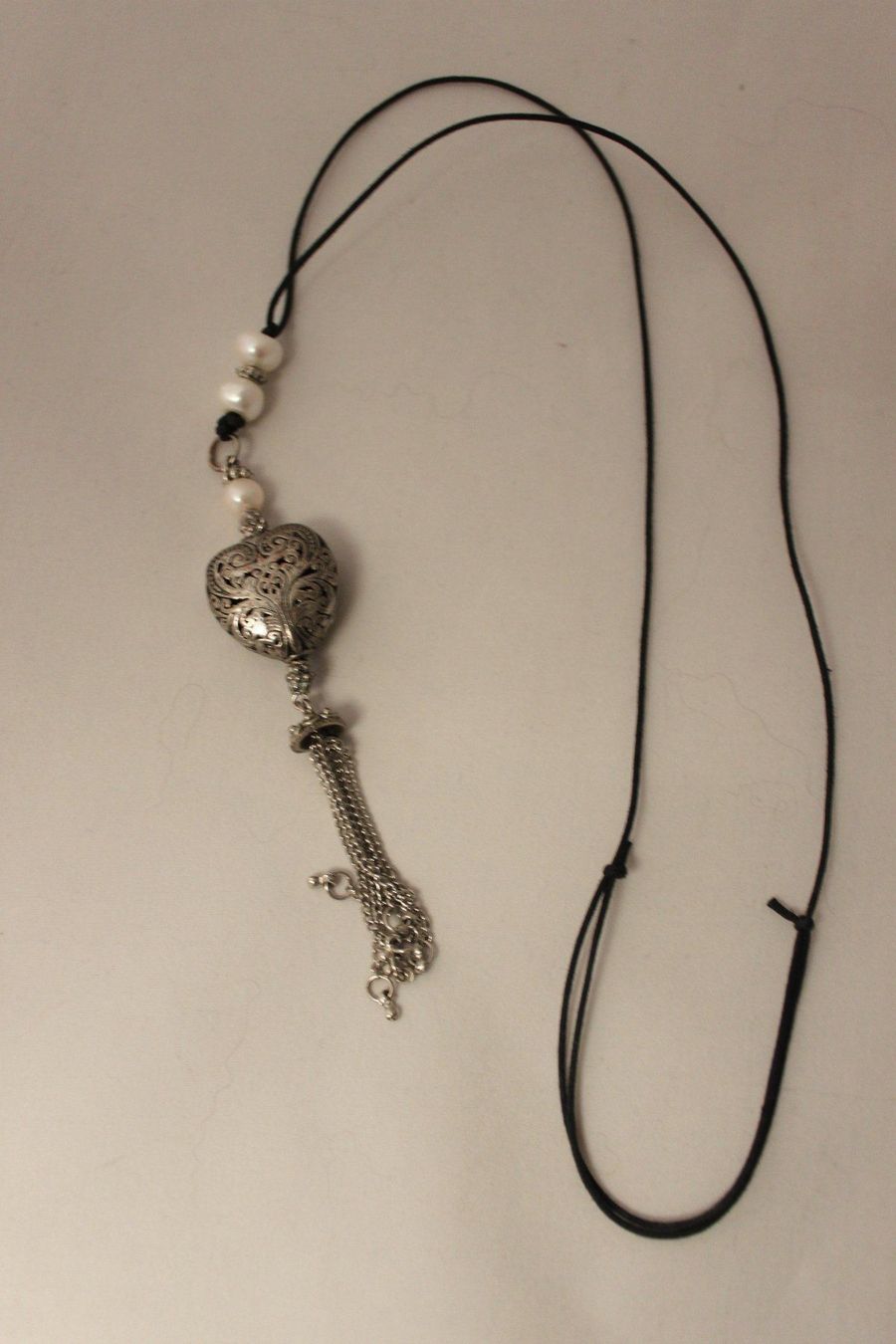 Catenine: Collier sautoir coeur – Nuovo e nell'imballaggio originale da Marsens venduto da fakia 2