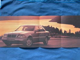 Ur-Prospekt Mercedes-Benz C-Klasse Limousinen W202 von 1993!