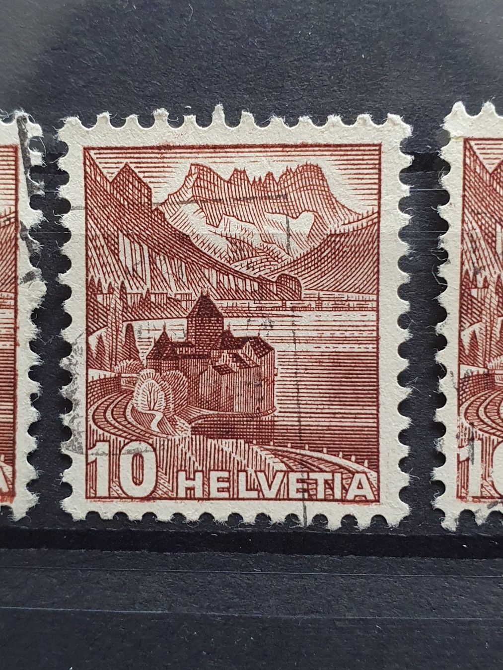 Tutti i francobolli: Diverse Farbstriche Und Farbverschmierungen – Usato da Balgach venduto da SIMEON27 4