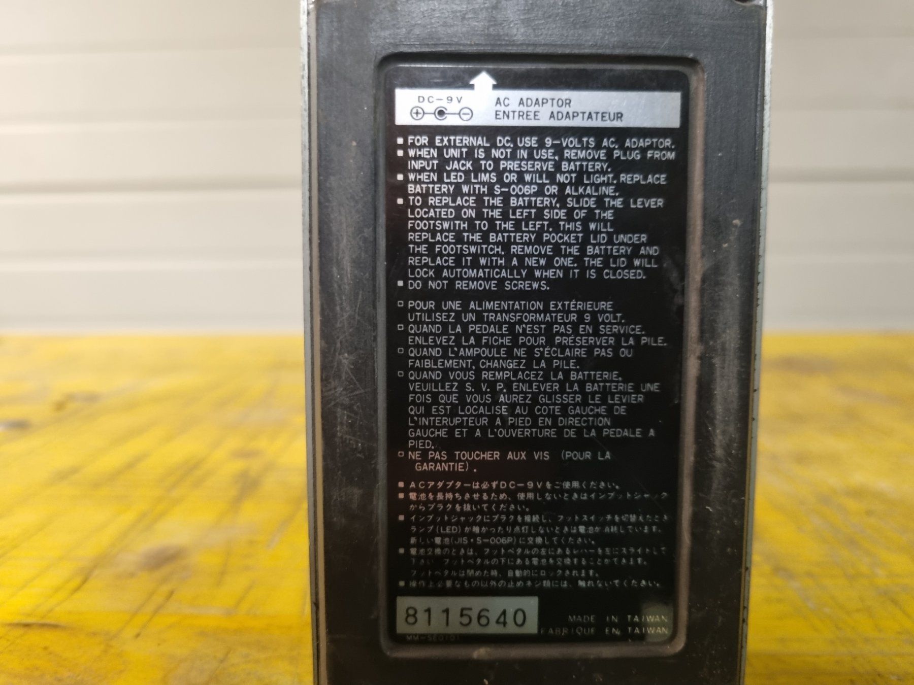 Strumenti musicali: Pédale de guitare – Usato da Conthey venduto da greenday85 4