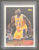 NBA Shaquille O'Neal 1996 Topps 50th Foil Anniversary Lakers