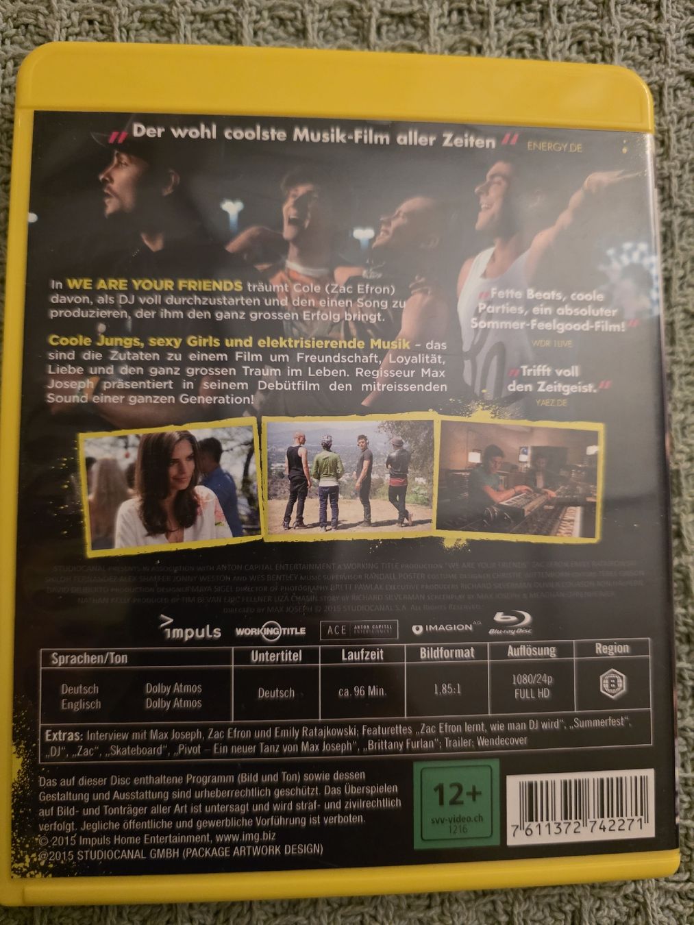 Tutti i DVDs: We are your Friends - Blu-ray – Usato da Ellikon a d Thur venduto da razzorblog 1