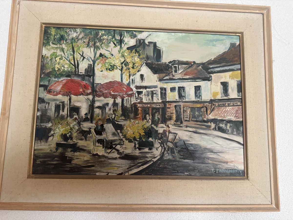 Gemälde: Peinture ancienne deux tableaux  – Gebraucht aus Neyruz FR von sve_6hhr