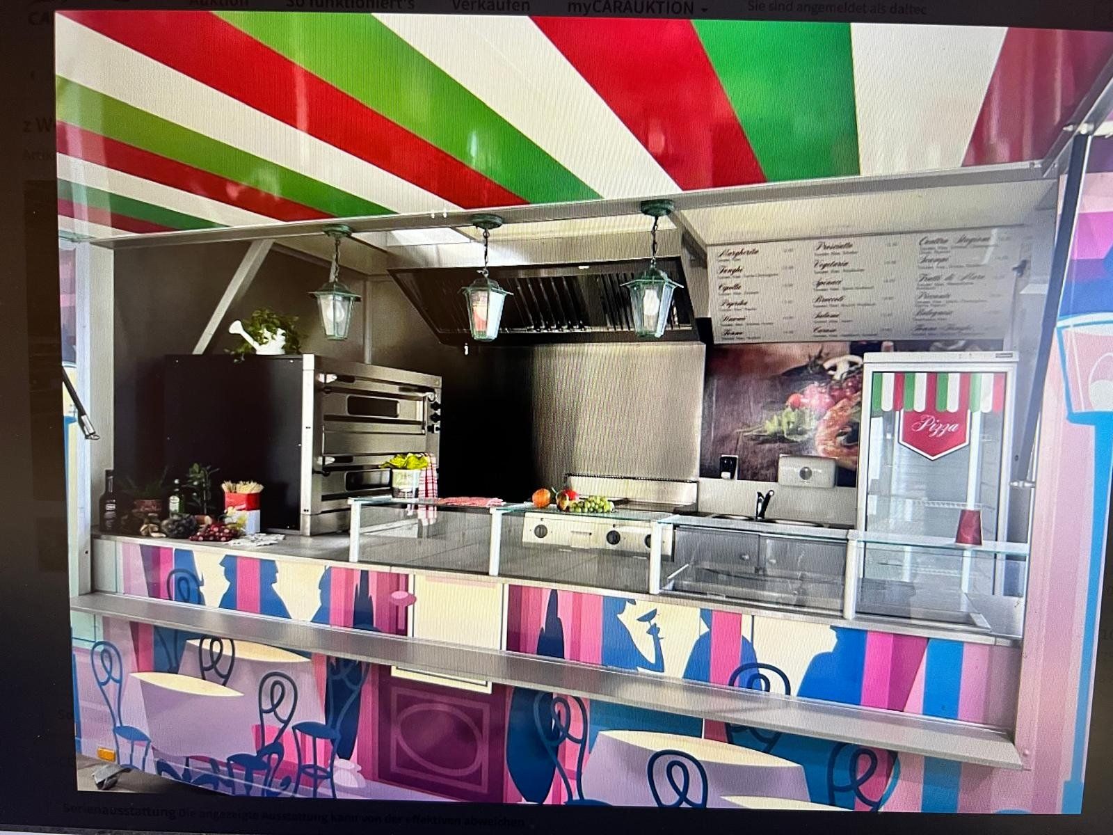 Rimorchi: Foodtruck Pizza – Usato da Avenches venduto da Daltec01