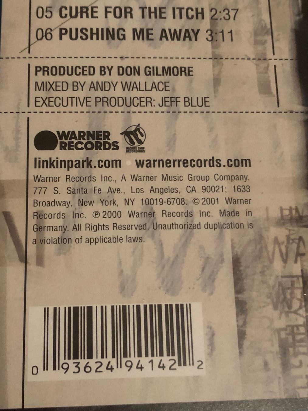 Schallplatten: Linkin Park. NEU.  Hybrid Theory – Neu und originalverpackt aus Faulensee von Mizuno06 3