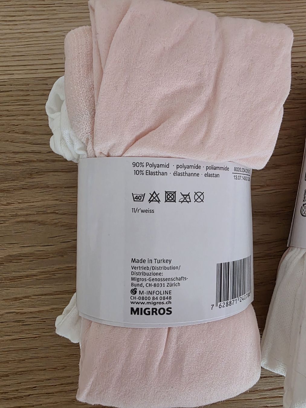 Migros Strumpfhosen & Leggings: Kinder Strumpfhosen, Gr. 110-116, 5 Stk. – Neu und originalverpackt aus Toffen von ver_x68f 1