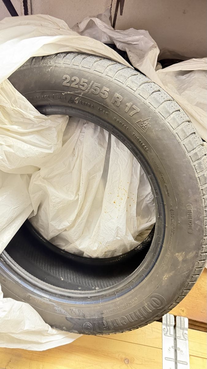 Pneus & Kompletträder: Winterriefen 2x Continetal 2x Hankook – Gebraucht aus Gränichen von senaldz 1