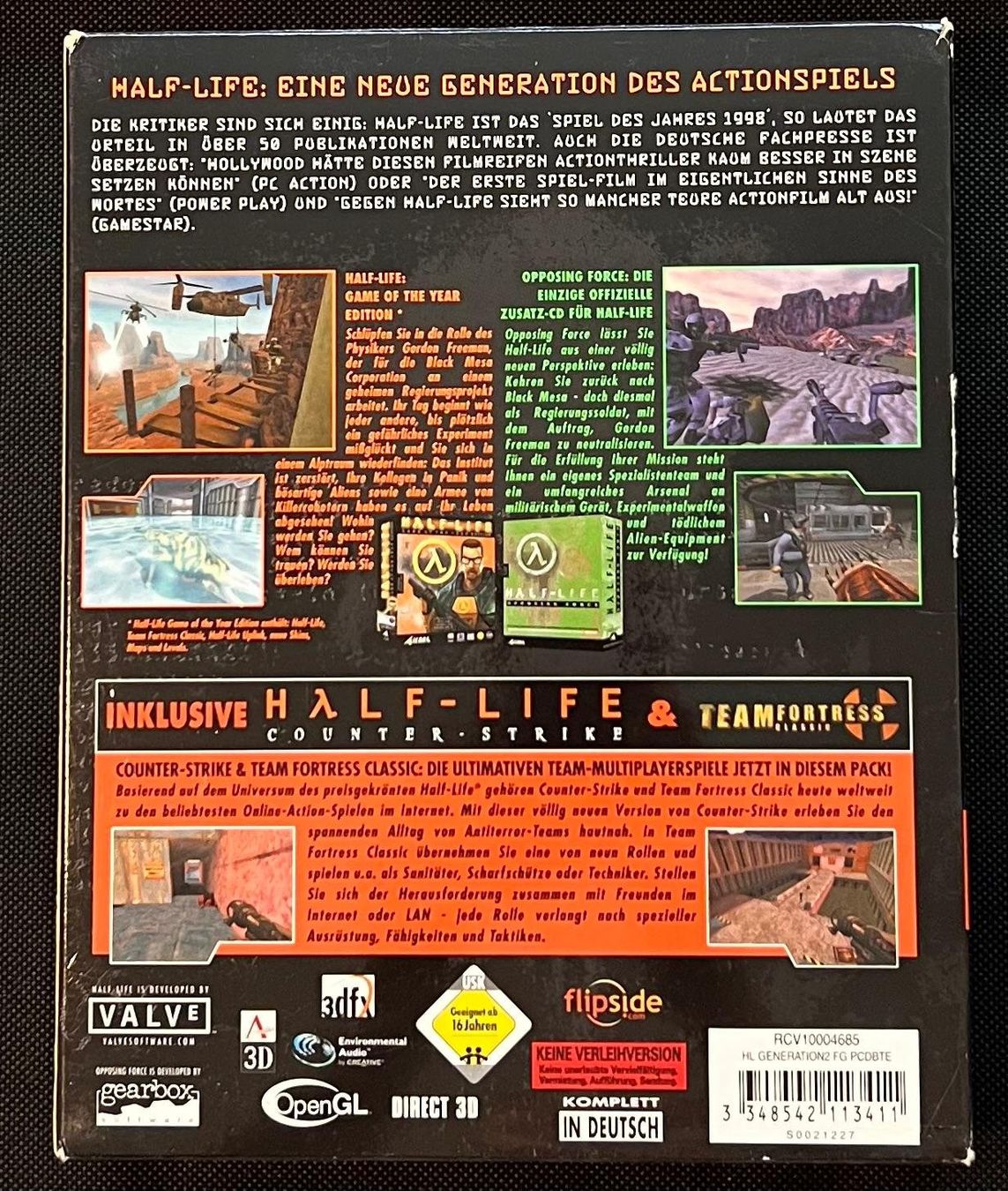 Giochi: PC Big Box Half-Life Generation – Difettoso da Schachen LU venduto da retrogamer 2