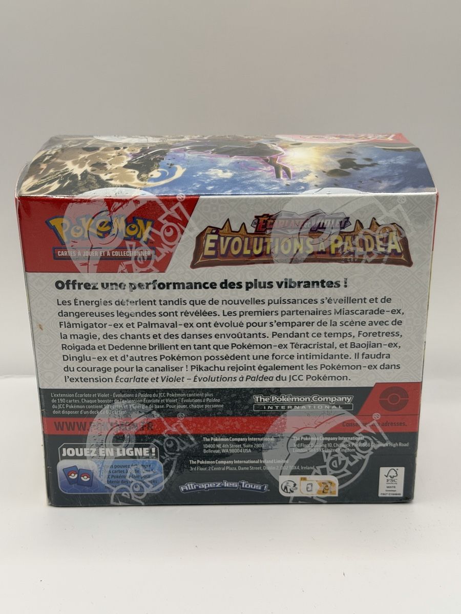 Pokémon Carte collezionabili: Pokémon Display Évolutions à Paldea EV02 – 36 Boosters – FR  – Nuovo e nell'imballaggio originale da Veytaux venduto da Mtx.reseller 1