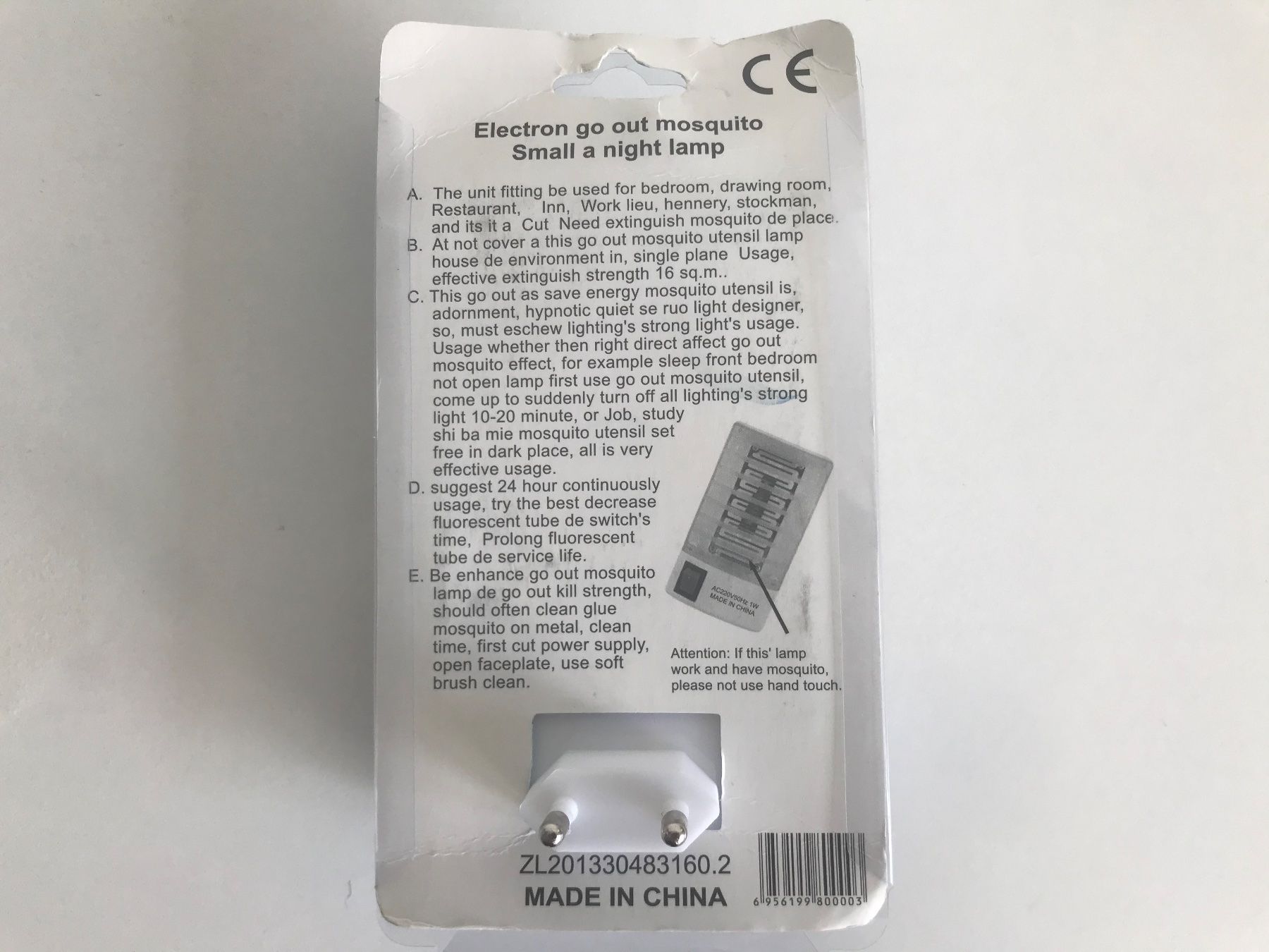 Altro per la casa: Elektrischer Insektenvernichter UV – Nuovo e nell'imballaggio originale da Spreitenbach venduto da Brockiland-Flohmarkt 2