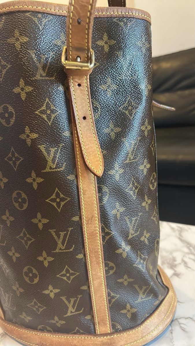 Louis Vuitton Borse da donna: Louis Vuitton Bucket 27 GM Monogram Canvas – Usato da Widnau venduto da Pukpan_99 8