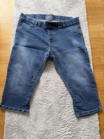 Sommer Jeans Capri Denim Gr. 50 - bequem und lässig!