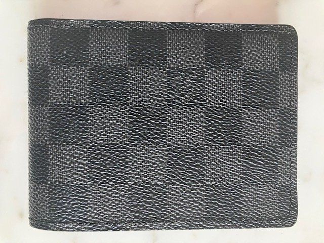 Louis Vuitton Brieftaschen: Portefeuille Multiple Louis Vuitton Damier Graphite – Gebraucht aus Gordola von amar61
