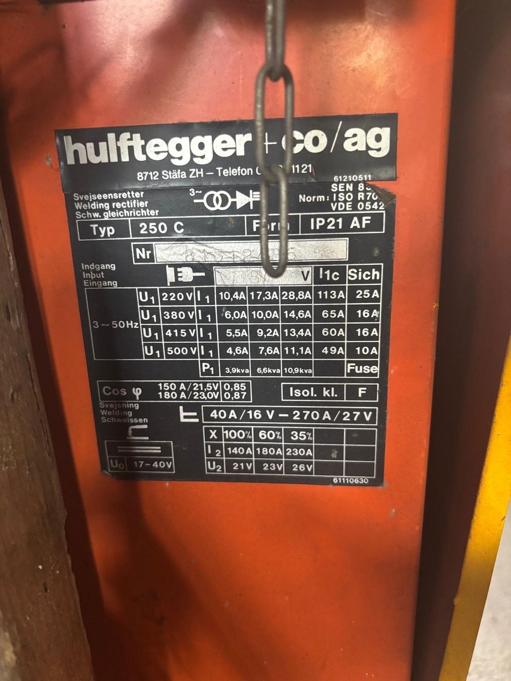 Löten & Schweissen: Schweissgerät Hulftegger – Gebraucht aus Winterthur von don_ramon9 1