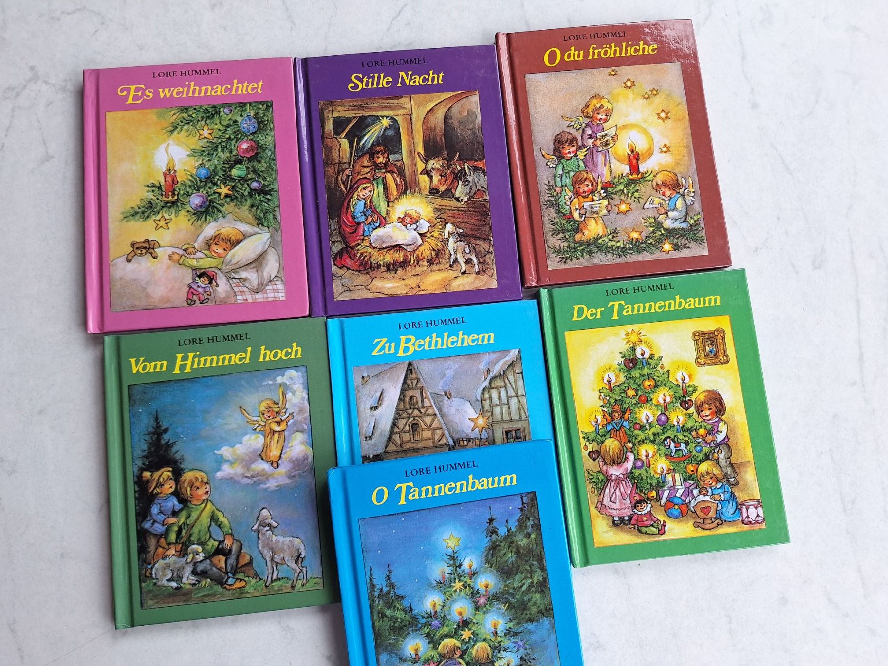 Libri: 7 STK WEIHNACHTSBÜCHLEIN MINI BUCH – Usato da Huttwil venduto da Kunterbuntli