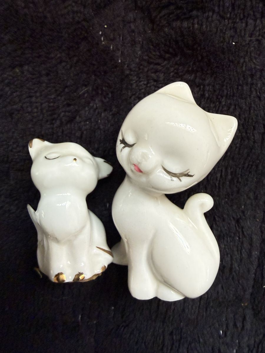 Statuette: Vier Katzen Paar – Usato da Biel/Bienne venduto da Katja01112 8