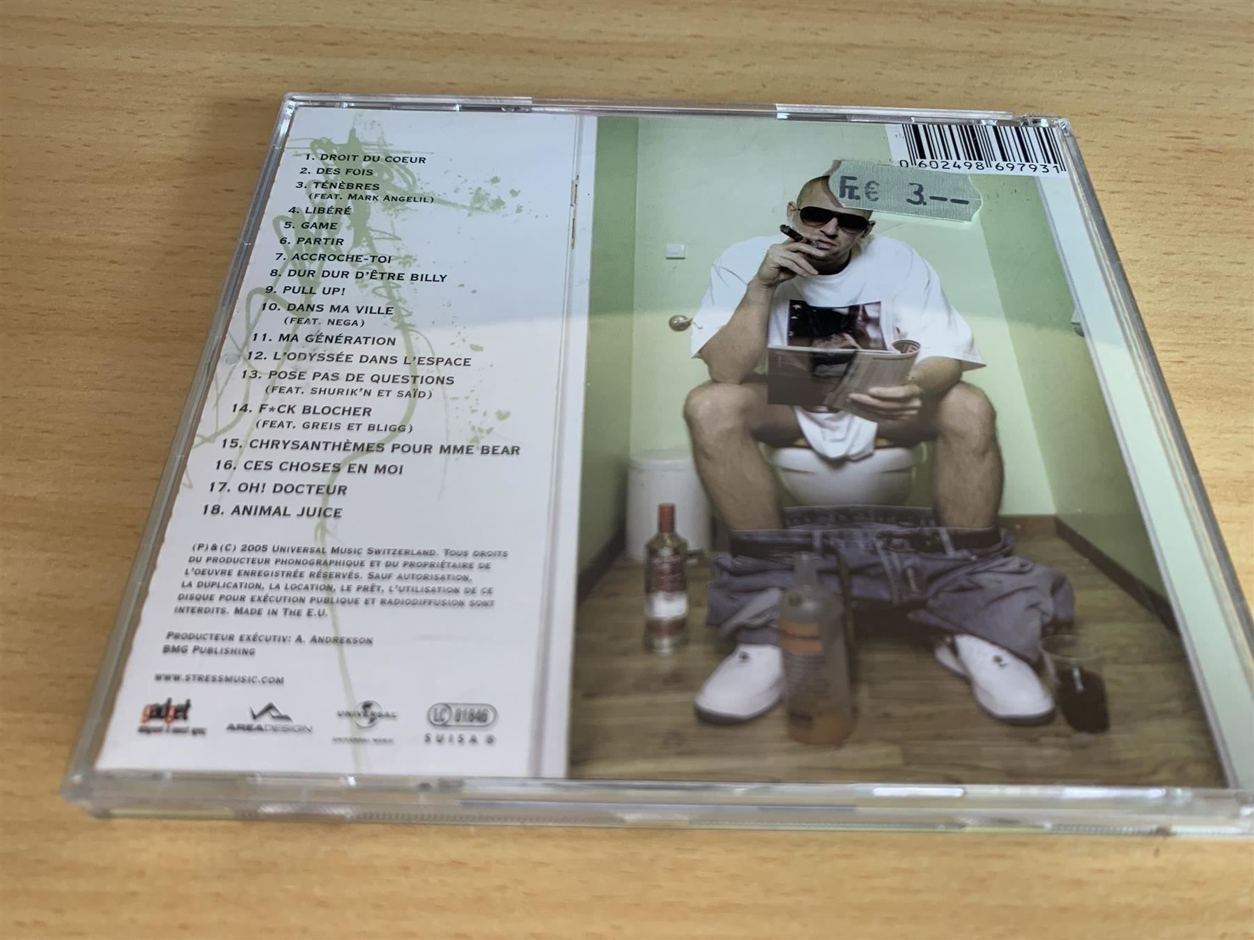CD: Stress – "25.07.03" – Usato da Rikon im Tösstal venduto da Alpenmutz 1