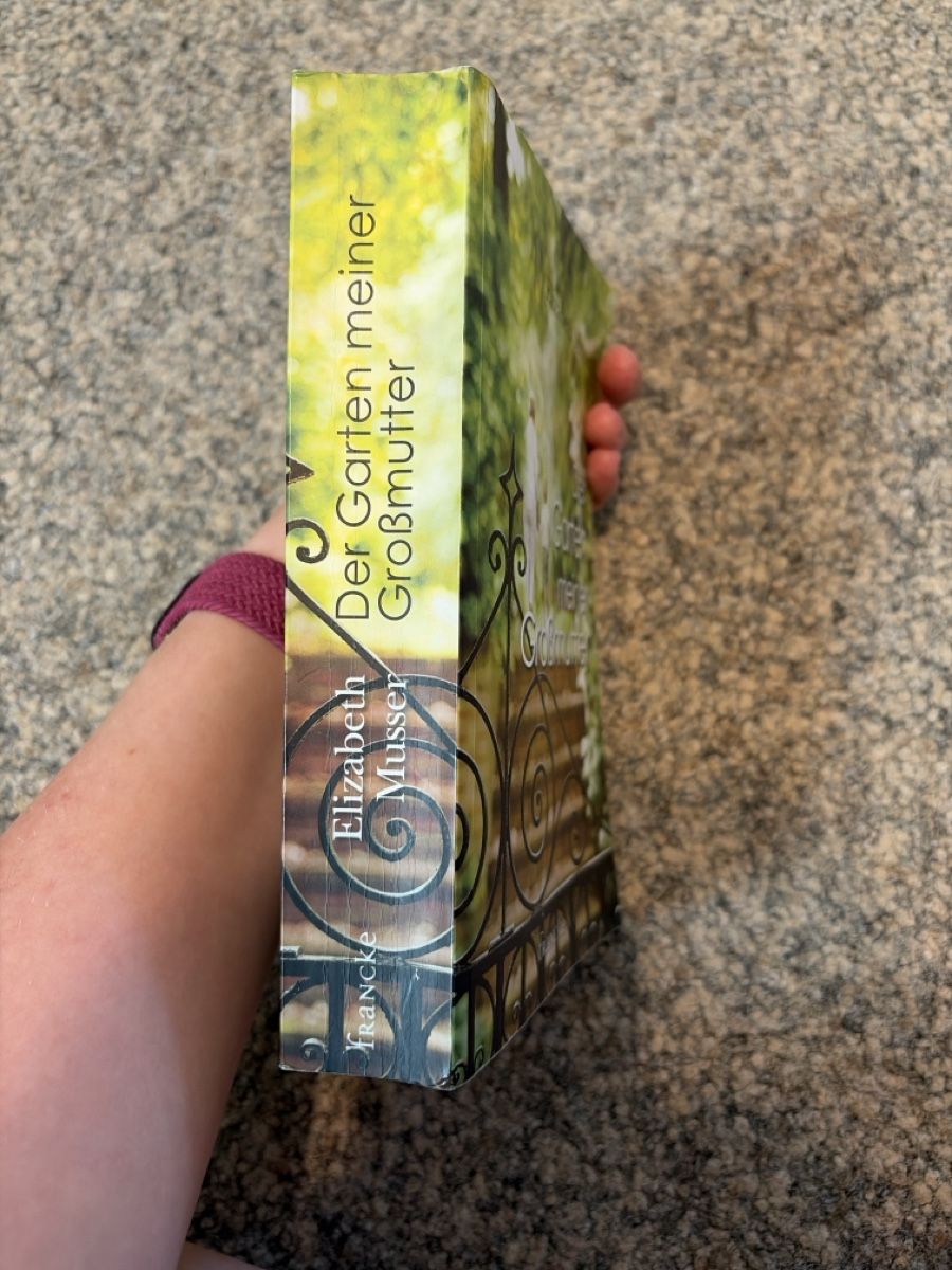 Bücher: Der Garten meiner Grossmutter - Elizabeth Musser – Gebraucht aus Oberentfelden von mir_y2yj 2