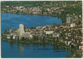Postkarte ungelaufen Montreux