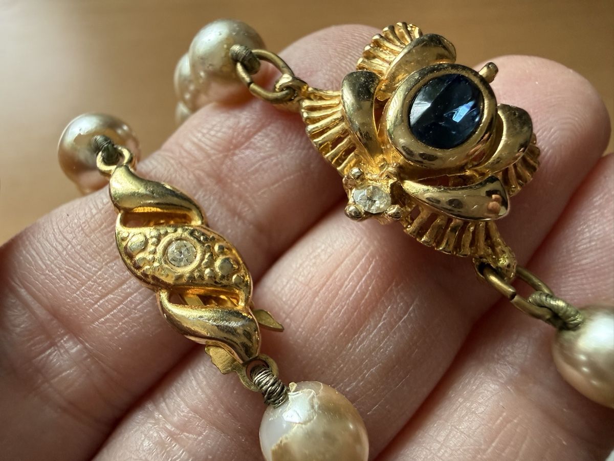 Catenine: Vintage Perlenkette – Usato da Lamone venduto da LaCantinaMagica 4