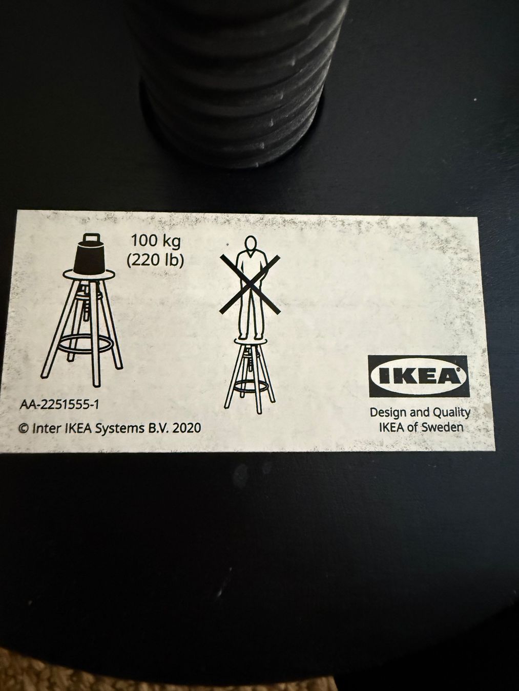 Ikea Tabourets: Tabouret de bar, IKEA – D'occasion à Genève par yul_jpr7 2