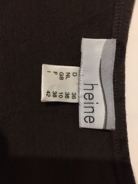 Heine Vestiti: Braunes Kleid von Heine mit Miederoptik – Usato da Bülach venduto da Gluecksgriff 3