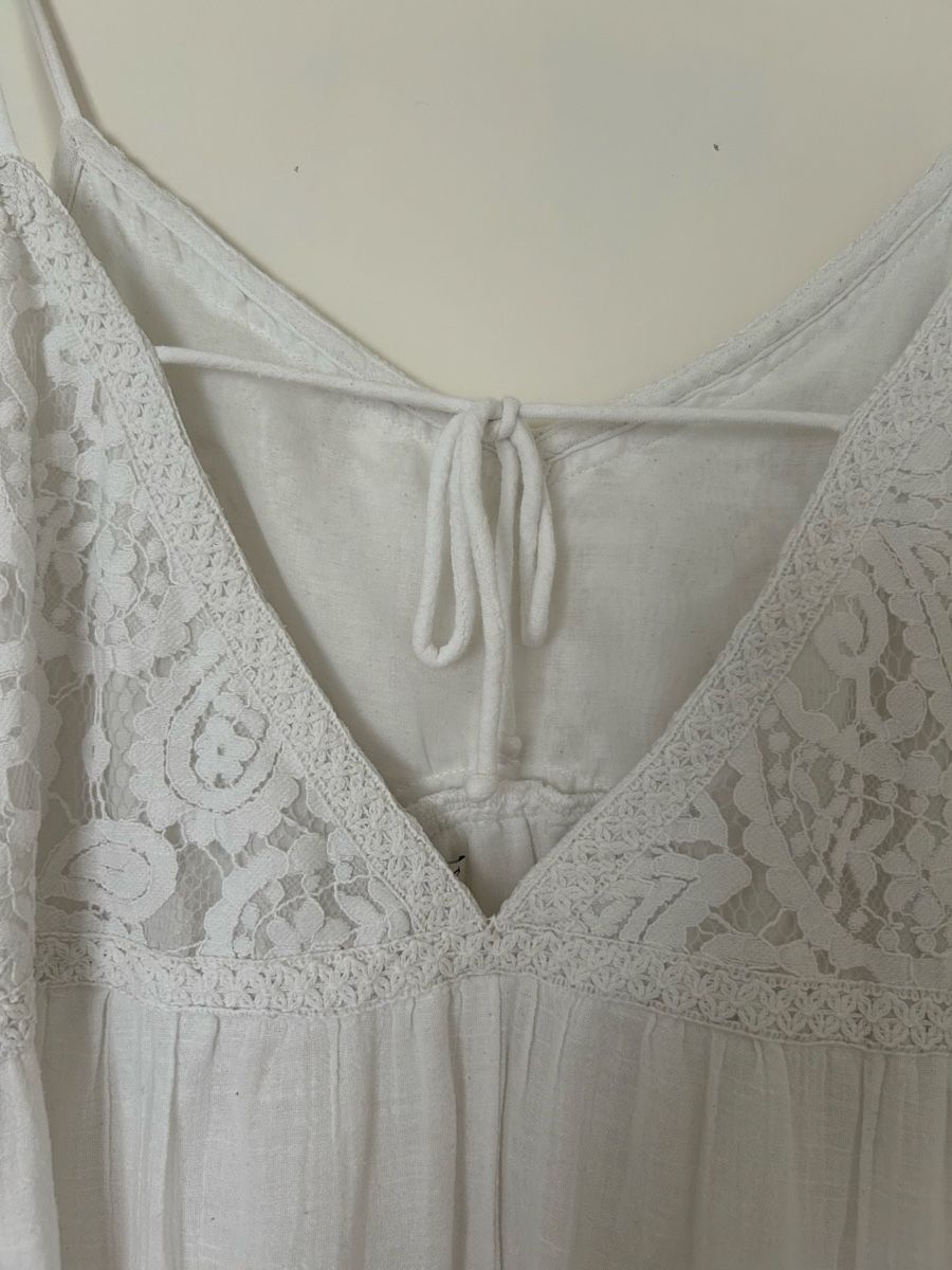 Vero Moda Vestiti: Weisses Sommerkleid  – Usato da Luzern venduto da leo_dp2d 3