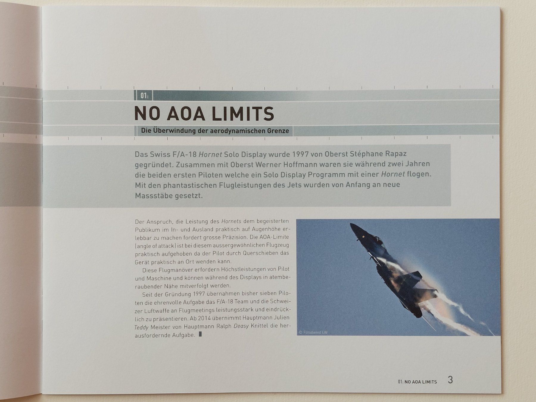 Riviste & Magazine: Broschüre "Swiss Hornet Display Team" – Nuovo (secondo la descrizione) da Liebefeld venduto da Helveticus6 1