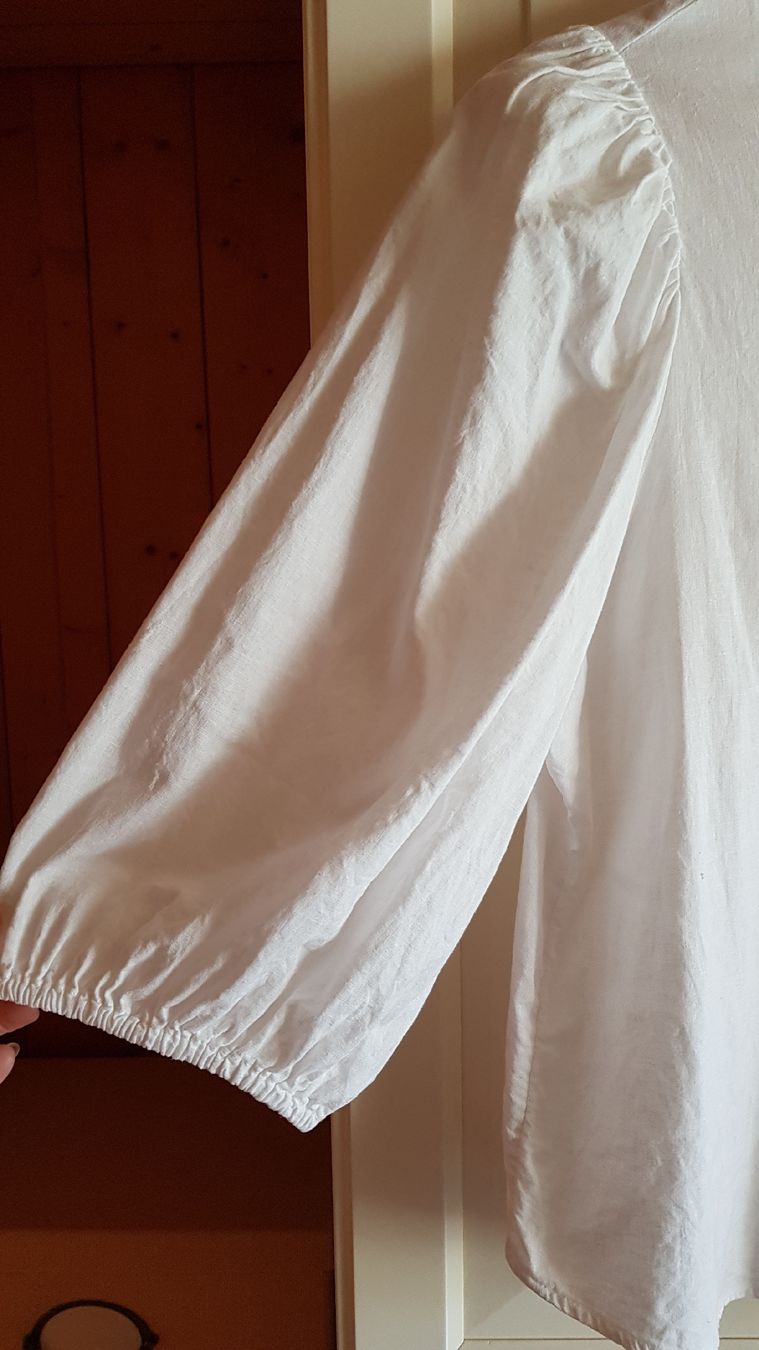 H&M Camicette: Leinenbluse Sommer H&M Gr M Trachtenbluse Oktoberfest – Nuovo (secondo la descrizione) da Menznau venduto da Valinor 1