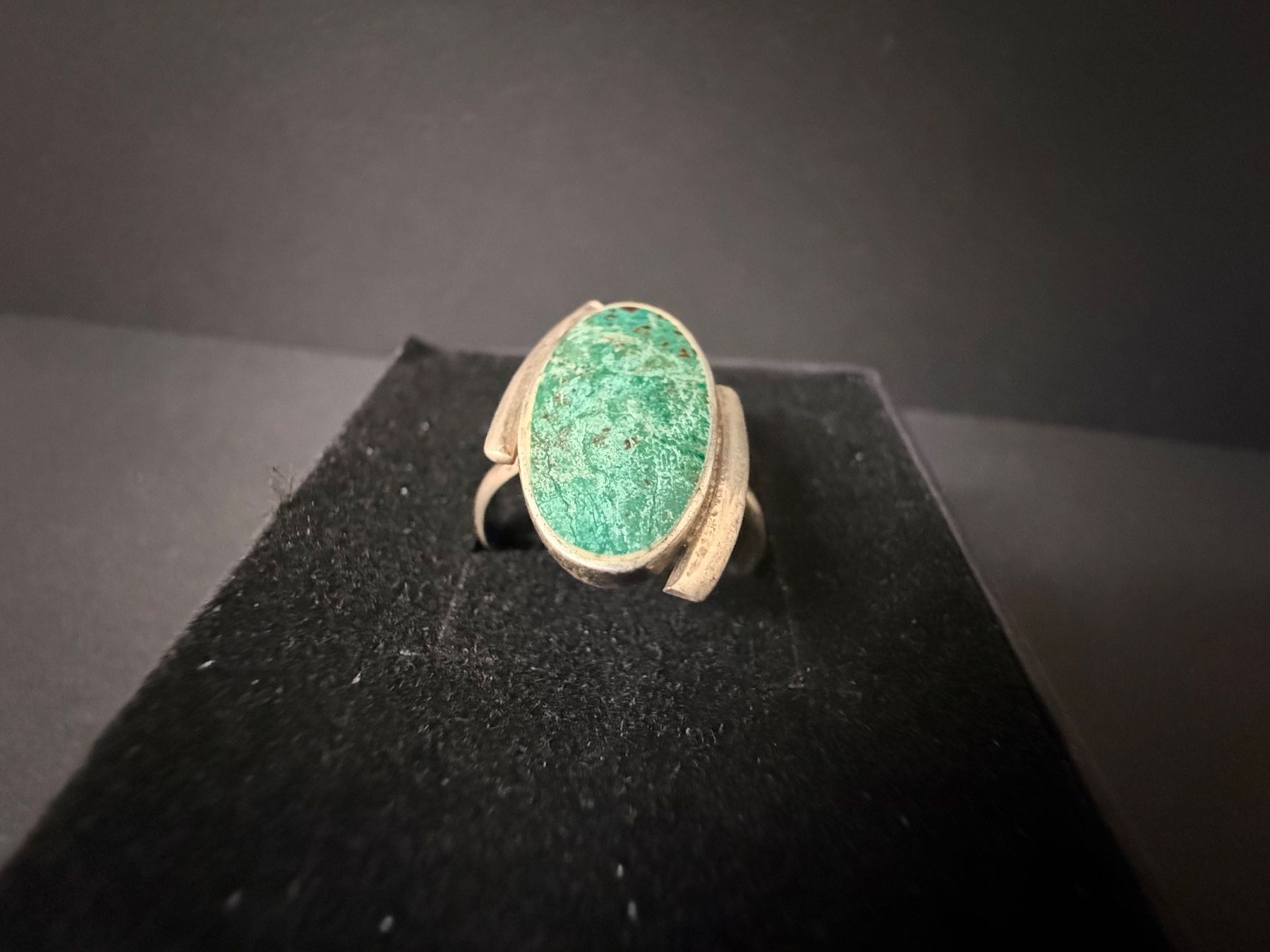 Anelli: Silber Ring mit Azurith 925 – Usato da Spiegel b. Bern venduto da Rogger72 1